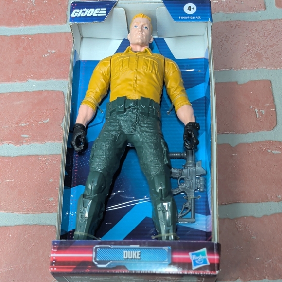 Hasbro Other - Hasbro G.I. Joe Duke Figure - Yellow Shirt, Olive Green Pants